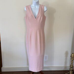 NWT Dress the Population Sandy Sheath Midi Dress Medium